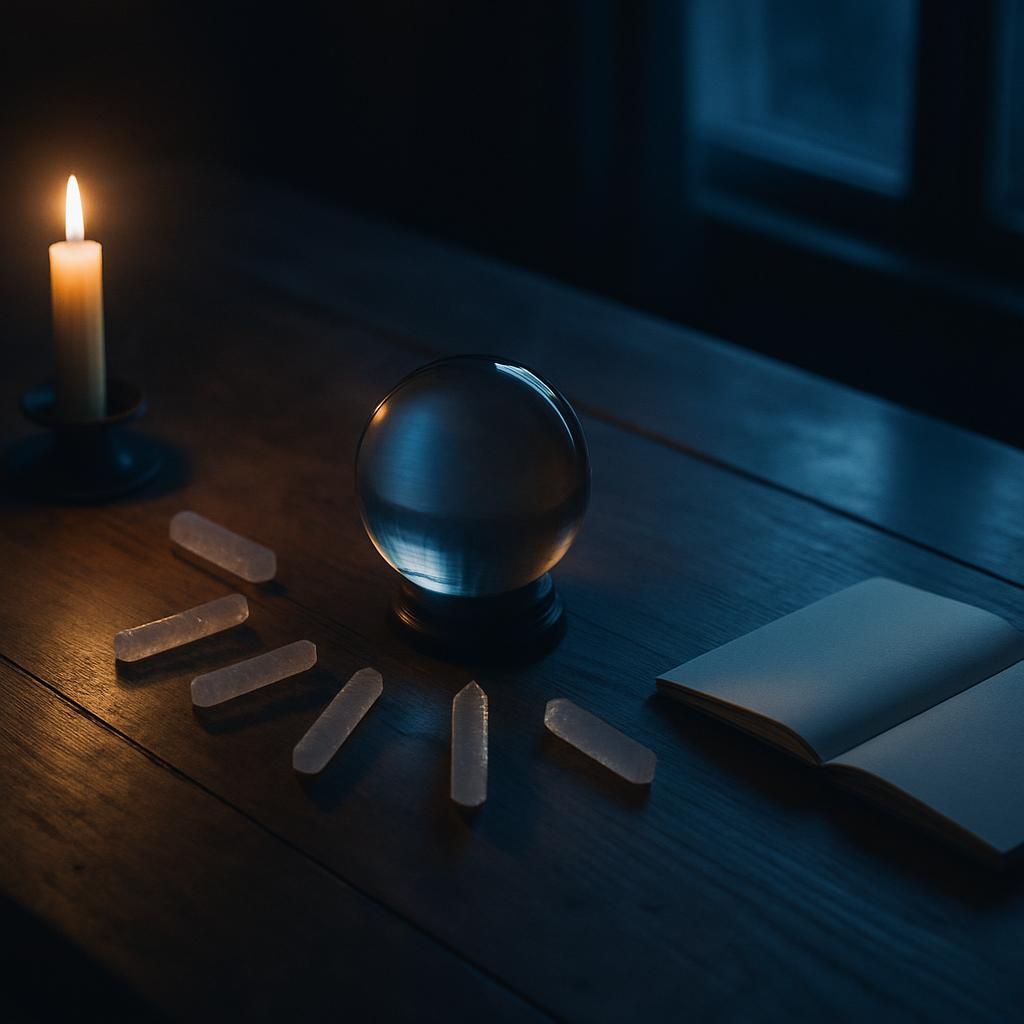 Sous la pleine lune de juin: la boule de cristal parle